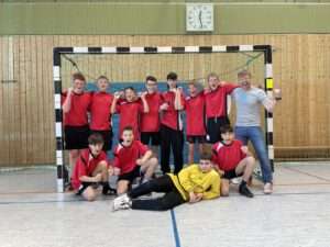 Sieg bei der Nordbayernquali Handball „Jugend trainiert für Olympia“ in der Wettkampfklasse Jungen III/2